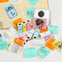 HuiJuKeJi 9 Rolls Mini Printer Sticker Paper - Thermal Self-adhesive Paper for Pocket Printer