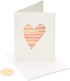 Papyrus Blank Romantic Card - Anniversary, Friendship (Heart)
