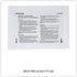 Universal RS-SLS-02 Shredder Lubricant Sheets, 5.5 in. x 2.8 in. (24/Pack)