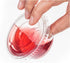 Golden Apple Clear Plastic Jello Shot Souffle Cups, 3.25oz, 100sets with Lids