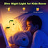 Night Light for Kids, Dinosaur Nightlight Kids Lamps for Bedrooms Boys, Cute Lights Dinosaur Gifts, Squishy Animal Lamp