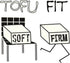 CafePress Tofu Fit Folded Greeting Card - Premium Quality