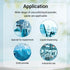 PE Plastic Food Grade Bottles, Wide Mouth Lab Reagent Bottle, Liquid/Solid Sample Storage Container