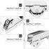 Angoily 10PCS Showcase Window Roller, Mini Sliding Door Rollers Replacement for Sliding Cabinet Door