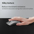 Black Leather Mouse Pad, Non-Slip PU Leather Desk Mat, Waterproof Writing Pad for Office and Home (23.6 x 11.8)