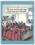 NobleWorks Big Funny Group Get Well Card, Jumbo Feel Better Soon from All of Us, 8.5 x 11 Inch