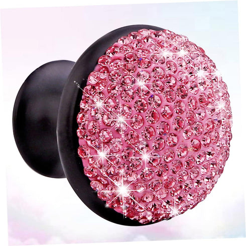 3pcs DOITOOL Vanity Stool Kitchen Cabinet Knobs Shining Alloy Door Knobs Dressing Table Hardware Mushroom