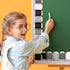Whaline 80FT Black White Bulletin Border Sticker - 70 Sheet Pencil Border Trim for Classroom Decoration