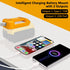 2Pack USB Charger Adapter for Dewalt 20V 60V Battery, USB-A & USB-C Fast Charge Ports, Adapter Only
