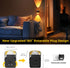 2 Pack L LOHAS LED Night Light Projector, Color Changing Night Light Plug into Wall, Dusk to Dawn Sensor, Rotating