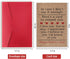 Londue Sweet Fathers Day Cards for Husband Boyfriend, Happy Father's Day Gifts from Wife Girlfriend, Gifts for Men