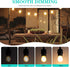 25 Bulbs E26 2700k Dimmable Bulbs G45 Cozy Frosted Watt Light Warm White Small Vintage Edison Low Watt Globe