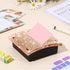 Rhinestone Self Stick Note Pad Holders, 4 x 4 Inches, Memo Note Holder Dispenser, Sticky Notes for Office Home