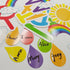 Motivational Rainbow Bulletin Board Cutouts - Inspirational Classroom Decoration for School Chalkboards and Walls
