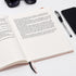 B5 College Ruled Notebooks, 2 Pack, 376 Numbered Pages, 100gsm Thick Lined Paper, Soft PU Leather Cover, 7.6 x 10 inch,