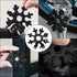 Stocking Stuffers for Men - Multi Tool 2 Pack, 18 in 1 Snowflake Hand Tools, Portable for Outdoors
