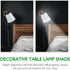 Bulb 5.51X4.92X3.54In LALAFINA Clip on Lampshade Cloth Lamp Cover for Bedroom Table Floor Lamps Portable Pleated Lamp