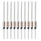 SF70E-73 Degree Metal Thermal Cutoffs, Thermal Fuse 10A 250V for Motor, 10Pcs