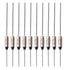 SF70E-73 Degree Metal Thermal Cutoffs, Thermal Fuse 10A 250V for Motor, 10Pcs