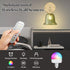 GEEZO Vintage Battery Operated Wall Sconce, with Rechargeable Battery Powered Wall Light with Remote Control