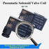 Fielect DC 24V Pneumatic Solenoid Valve Coil Electric Air Valve Replacement Parts, Plug Connector