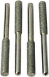 HTS 111C2-4 4 Pack 5/32" Diamond Chainsaw Sharpening Rotary Bit Set with 1/8" Shank