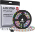 BTF-LIGHTING WS2812B ECO RGB LED Strip,UL Listed,Individually Addressable,16.4FT 60LED/m 300Pixel DC5V 5050SMD,Alloy