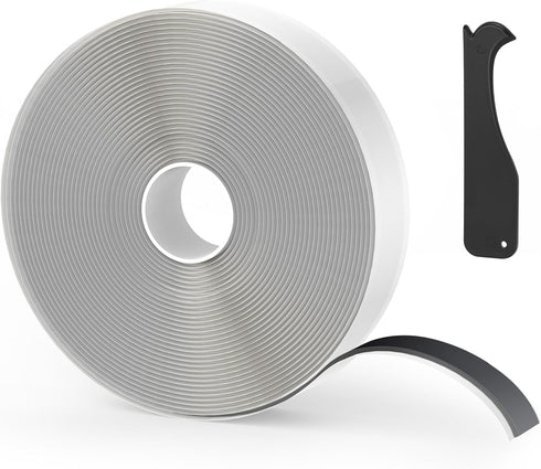 Butyl Tape Black 3/4” x 30 Ft 1 Pack Premium Hardening Caulk Tape for RV Window Glazing, Roofing, Plumbing, EPDM