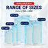 7.5" 14" 200 Count Arrigo Self-Sealing Sterilization Pouches x Autoclave Bags with Internal & Dual (Int/Ext) Indicators