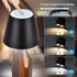 Neioaas Lamp,3 Dimming Wireless Wine Bottle Color Light Metal Wine Bottle Light,Rechargeable Waterproof Bottle Touch