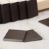 Zonon 20 Pieces Self-Adhesive Door Corner Seals, Weather Stripping Draft Stopper for Noise Isolation