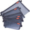 pendancy Mesh Zipper Pouch 5pcs Lightweight Nylon File Folders Document Organizer for Travel and Office