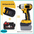 Alian MIL18DL Battery Adapter for Milwaukee 18V to Dewalt 20V, M18 for Milwaukee Battery Adapter, Power Tool Lithium