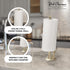 Countertop, WallCharmers Gold Paper Towel Holder, Metal Toilet or Kitchen Paper Holder for Floor or Gold Giraffe