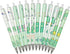 Maydahui 12Pcs Cute Dinosaur Eternal Pencils, Retractable Magic Pencils for Students, Teachers, Office Supplies