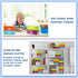 Pinkunn 12 Pcs Multicolor Plastic Document Boxes, 12.2 x 9.06 x 3.35 Inch Keepsake Storage with Lid