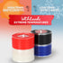 XFasten Multicolor Silicone Tape, 1” x 10-Feet Non-Adhesive for Plumbing, Pack of 4 for Leak Repair