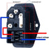 URBEST Male Power Socket 10A 250V Inlet Module Plug, 5A Fuse Switch with 7Pcs Female 16-14 AWG Wiring Terminals