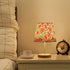 Peystean Summer 3 Dimmable Port,11.8" Cute Cut Watermelon Colors LED Table Lamp with USB Linen Shade Bedside Nightstand