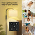 Dimmable Dimmable Temperature,2700k-6500k,67 BoostArea Floor Lamp for Living Room,Arc Sofa Lamps with Remote