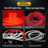 YM E-Bright Red LED Strip Lights - 5M / 16.4Ft 600SMD - Waterproof IP68 Flexible for Indoor Outdoor Decoration