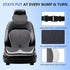 GKTKG 2-in-1 Set Truck Seat Cushion and Headrest for Truck Driver, Lumbar Support Car Cushions for Long Haul Driving
