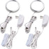 Single Under Cabinet Puck Light, Collection Display Cases Bookshelf Counter LED Lighting,