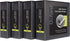 Oxford 3 Ring Binders, 3 Inch ONE-Touch Easy Open D Rings, 4 Pack, Black, 650-Sheet Capacity, Non-Stick, PVC-Free