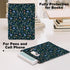 Waterproof Book Sleeve with Zipper, Wildflower Pattern Book Pouch for Women, Book Lovers Gifts, Librarian Accessories