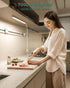 16 Inch Counter Lighting,4500K 700LM ASOKO Under Cabinet Lights,Plug and Play Under Daylight White with Bright,ETL