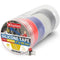 XFasten Multicolor Silicone Tape, 1” x 10-Feet Non-Adhesive for Plumbing, Pack of 4 for Leak Repair