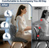 BANKQF Tailbone Seat Cushion for Office Chair and Car, L-Shaped Ergonomic Seat Cushions,Memory Foam Orthopedic Cushion