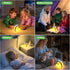 ollycasa Dimmable Bee Night Light, Cute Silicone Animal Bedside Lamp, Night Lamp for Kids Room, LED Lamp,Bedroom Touch