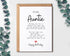 EruditeGifts To My Auntie - Auntie Birthday Card - Auntie Is The Greatest Gifts In My Life - Birthday Card For Auntie